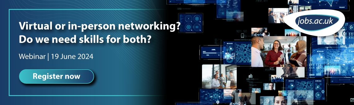 Virtual or in-person networking? Do we need skills for both? | Webinar Registration Page