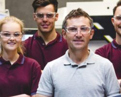 Apprentices in Manufacturing learning soft skills