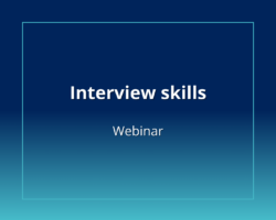 Interview skills webinar