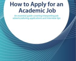 how to apply for an academic job