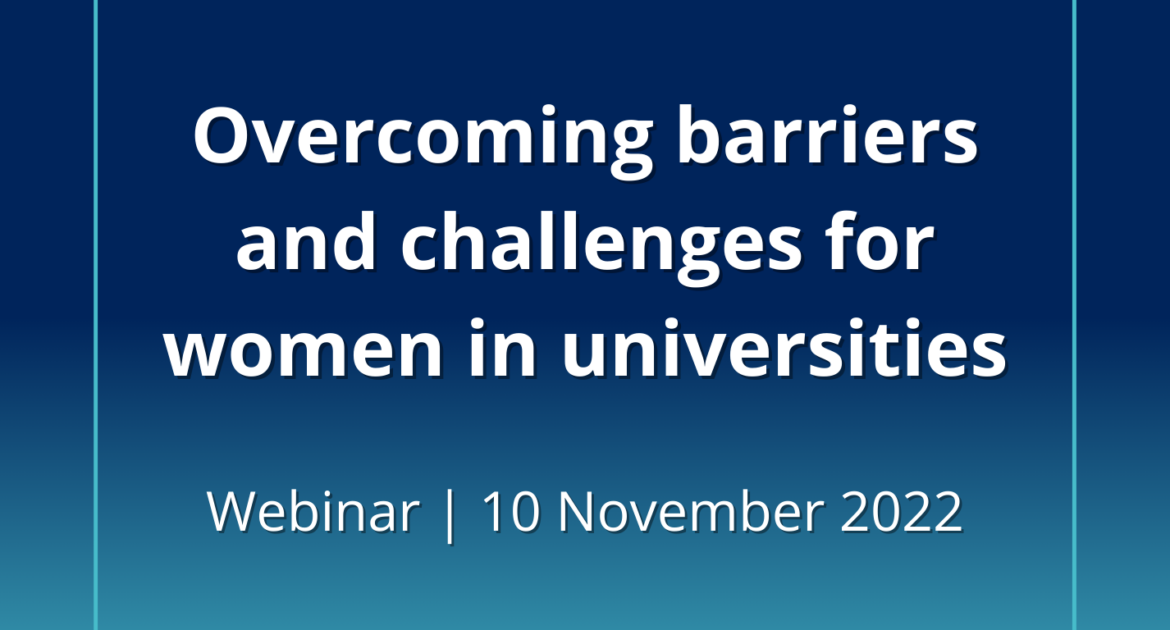 overcoming barriers challenges women universities