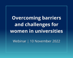 overcoming barriers challenges women universities